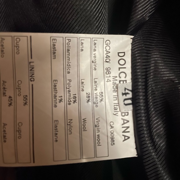 Dolce and Gabbana 2003 very rare fall/winter collection wool jacket - Picture 13 of 16